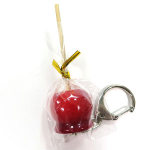 りんご飴のキーホルダー
